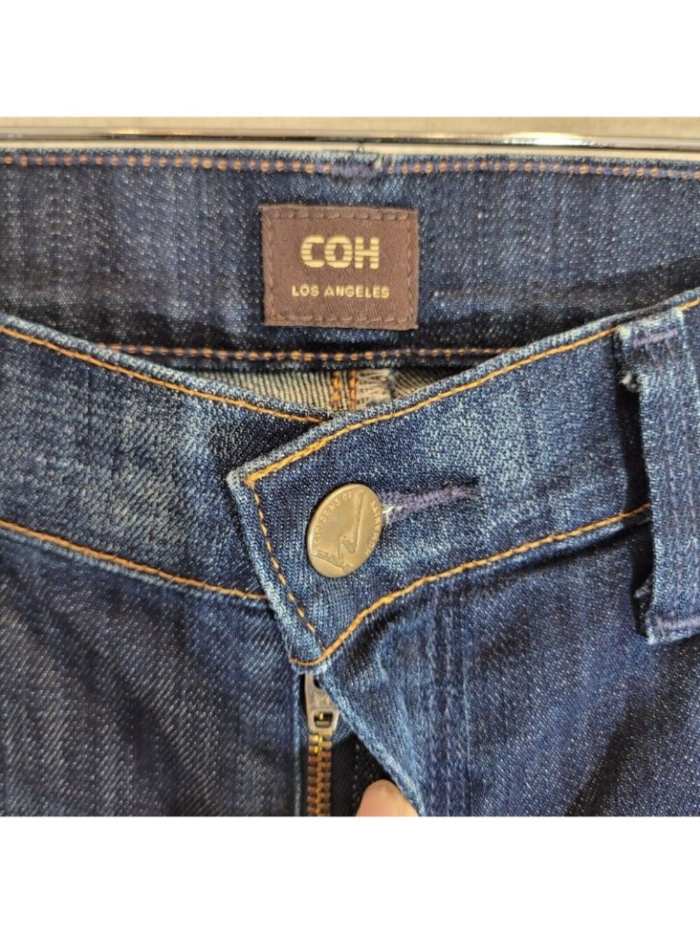 Citizens of Humanity Jeans Womens 30 Blue Ingrid Low Waist Flare Denim Stretch - Picture 6 of 11